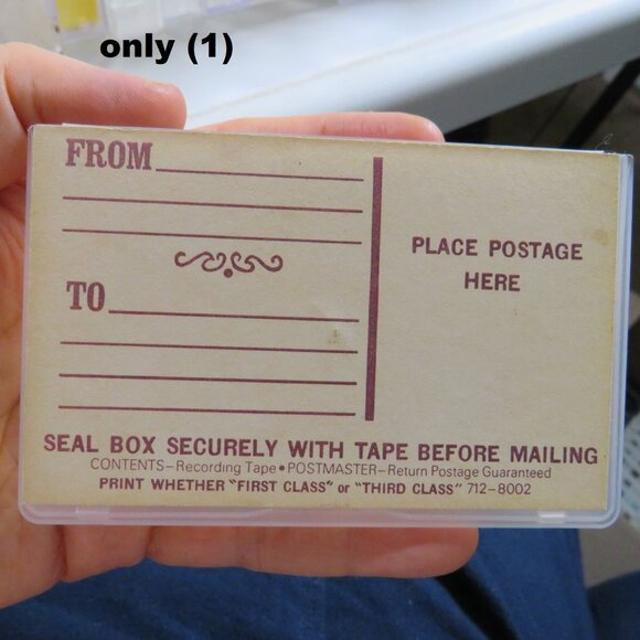 Cassette Plastic Cases 1980s - 1990s (12) items for $6 (send message) - Picture 10 of 16